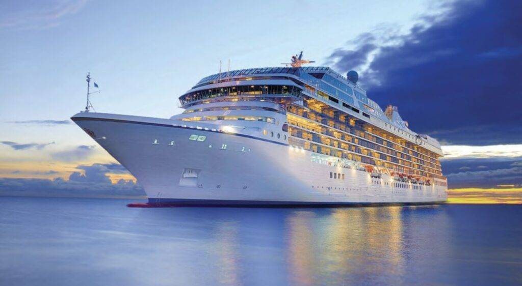 Hero image for Sandy Alexander's client, Oceania cruises.