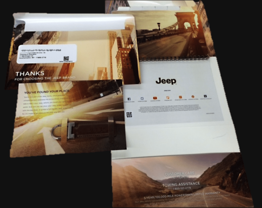 Sandy Alexander automotive retail print image for Jeep.